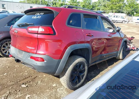 2016 Jeep Cherokee Trailhawk from USA, damaged, VIN 1C4PJMBS5GW334808